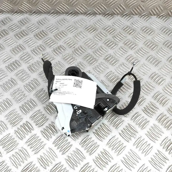 Nissan Juke II F16 (2019 - ) 825006PA1A Замок задней двери — фото 1