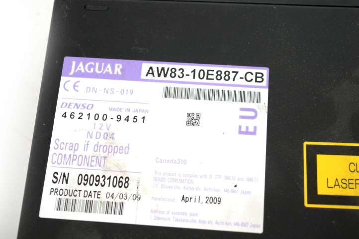 AW8310E887CB Jaguar XF X250 Navigacijos (GPS) valdymo blokas