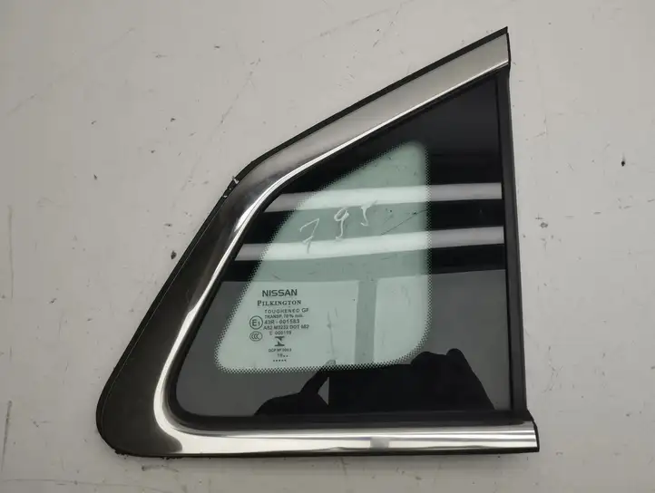 Nissan Qashqai (2017 - 2020) 833124EA0A Заднее боковое стекло — фото 1