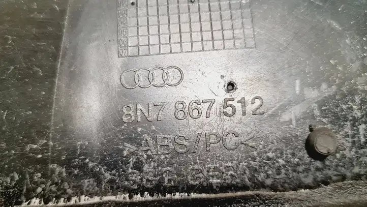 Audi TT Mk1 (1998 - 2003) 8N7867512 Прочие детали салона — фото 5