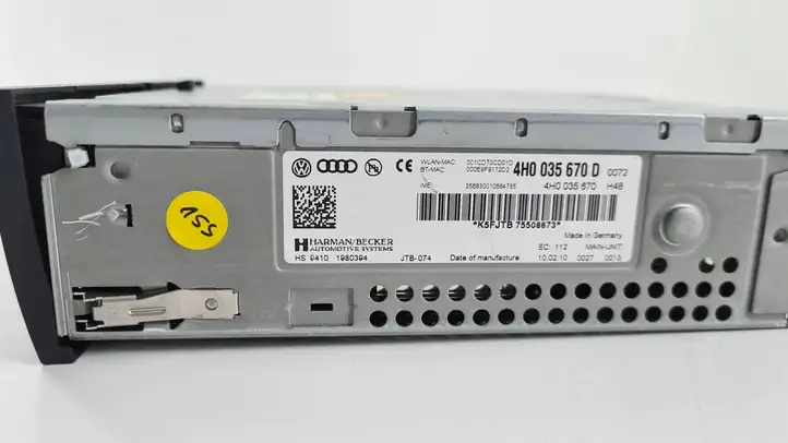 Audi A8 S8 D4 4H (2010 - 2014) 4H0035670D Навигационный привод CD/DVD — фото 2