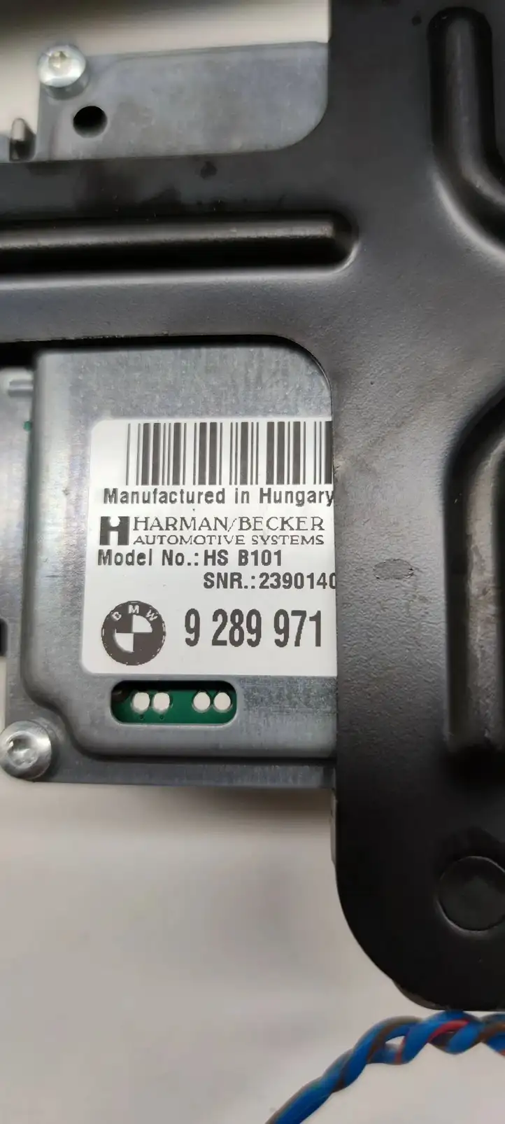BMW 6 F12 F13 (2010 - 2018) 9315645 Комплект аудиосистемы — фото 4