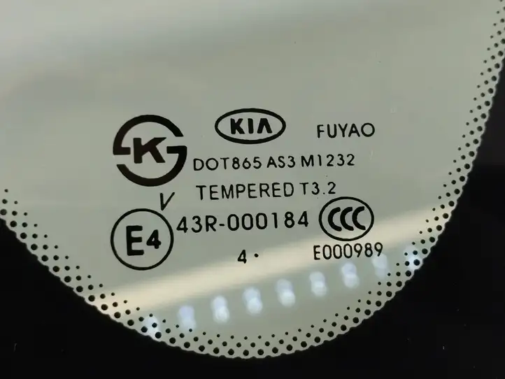 Kia Soul (2014 - 2016) 43R000184 Заднее боковое стекло — фото 3