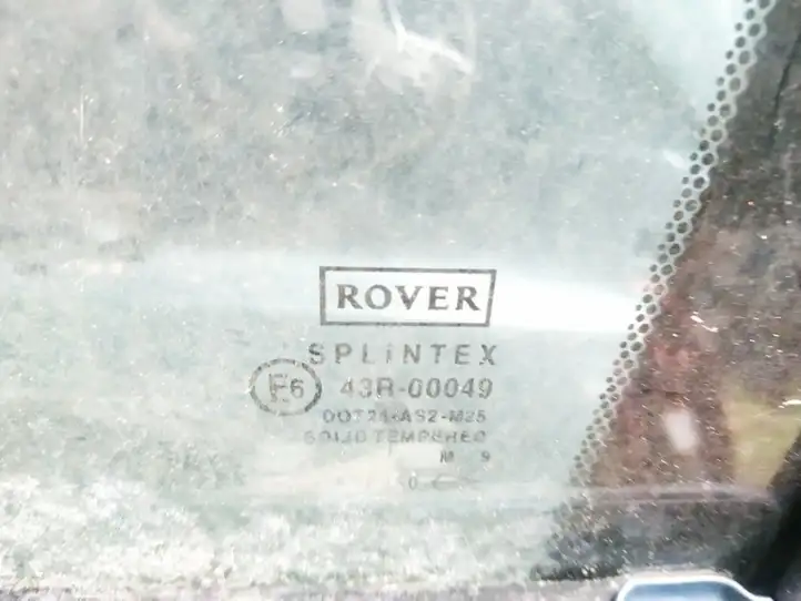 Rover 75 (1995 - 2006) Форточка двери — фото 2