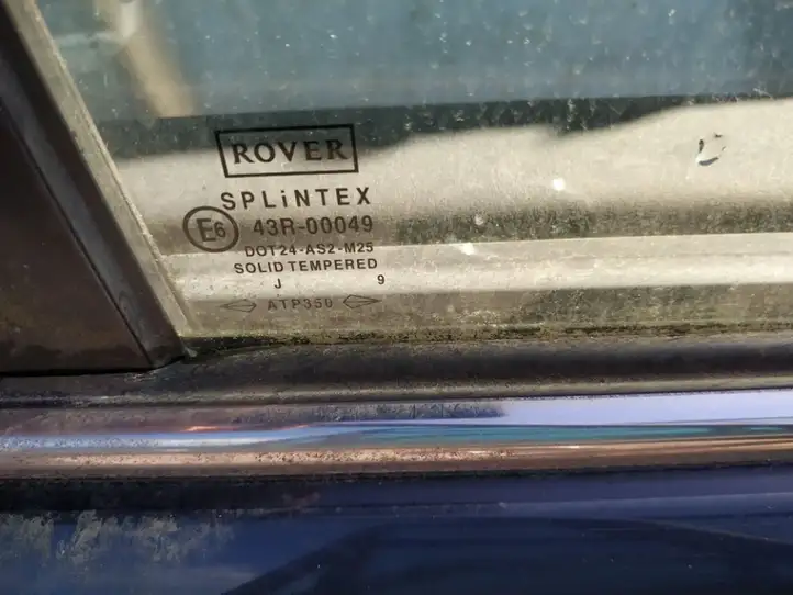 Rover 75 (1995 - 2006) Стекло задней двери — фото 2
