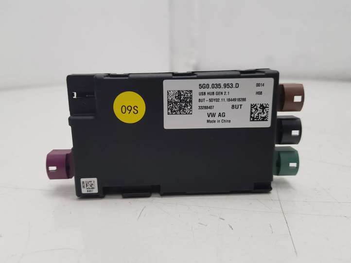 5G0035953D Skoda Kodiaq USB valdymo blokas