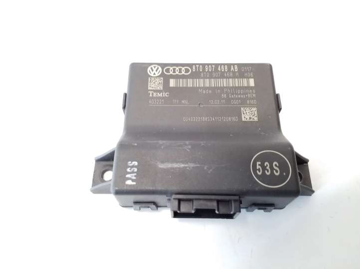 8T0907468AB Audi A4 S4 B8 8K Gateway valdymo modulis