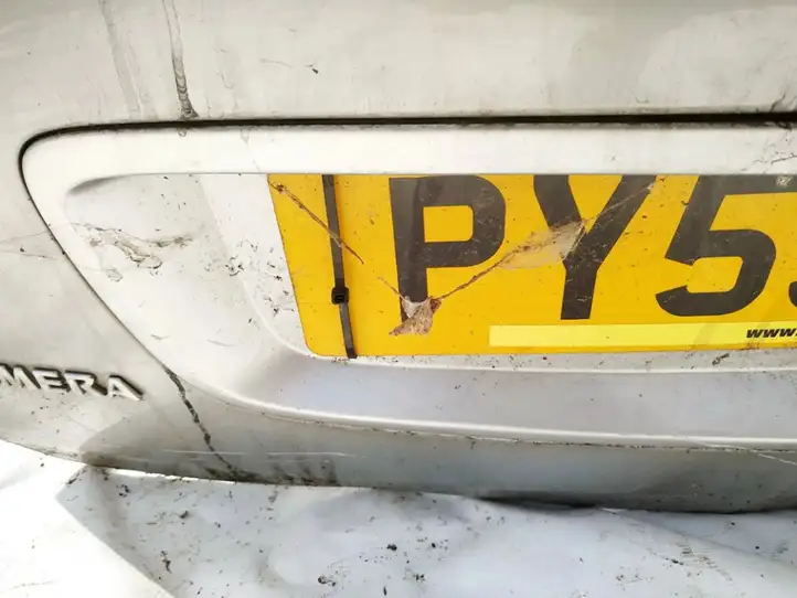 Nissan Primera (2001 - 2008) Подсветка номера — фото 2