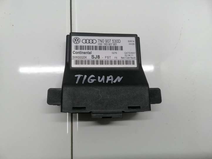 7N0907530D Volkswagen Tiguan Gateway valdymo modulis