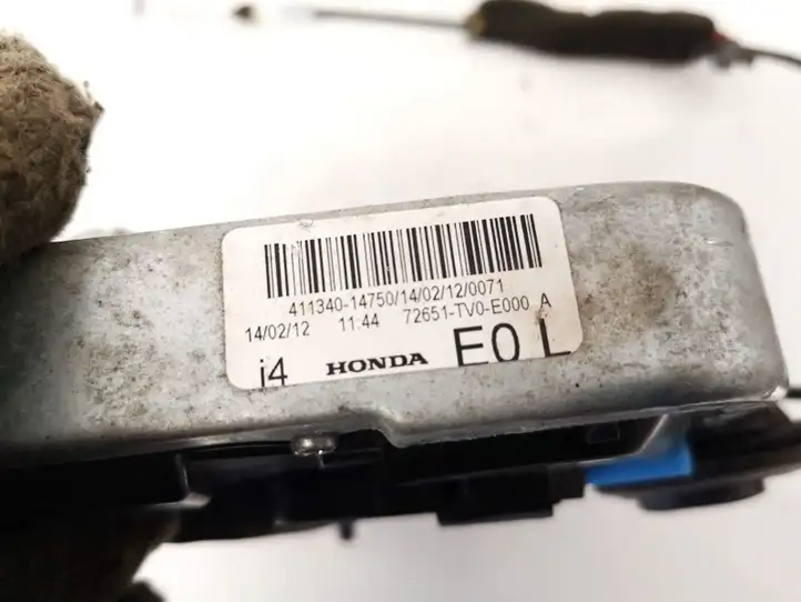 Honda Civic IX (2011 - 2017) 72651tv0e000 Замок задней двери — фото 3