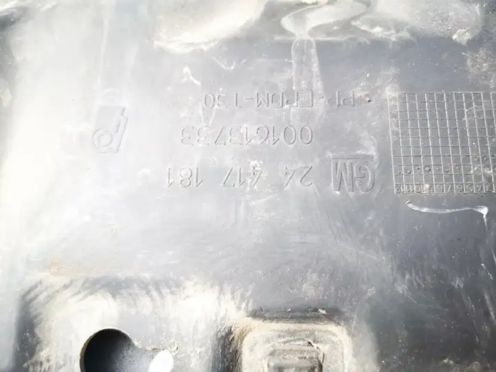 Opel Signum (2002 - 2008) 24417181 Подсветка номера — фото 3