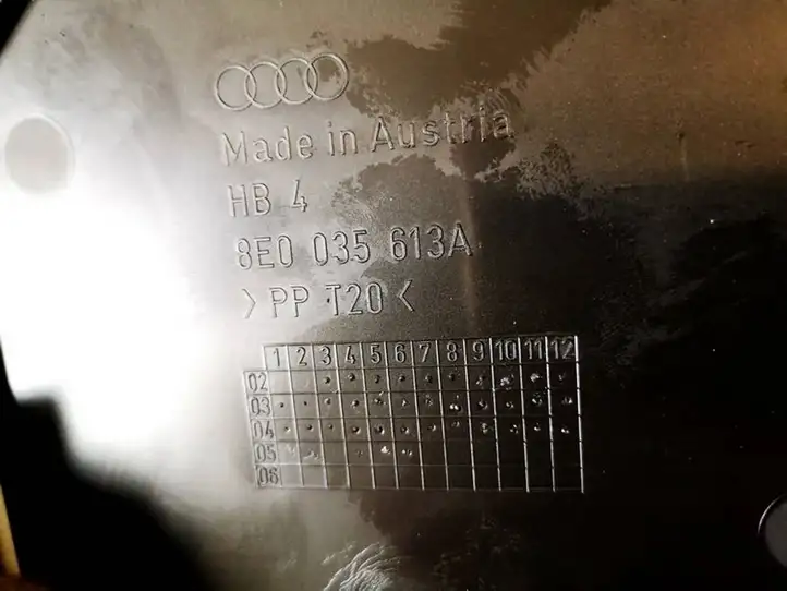 Audi A4 S4 B7 8E 8H (2004 - 2009) 8e0035613a Прочие внешние детали — фото 2