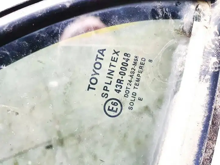 Toyota Avensis T250 (2006 - 2009) Форточка двери — фото 3