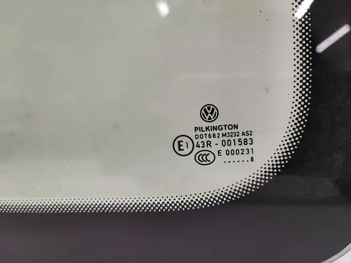 Volkswagen Caddy (2004 - 2010) 43R001583 Заднее боковое стекло — фото 3