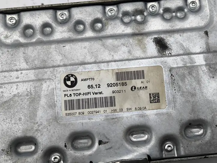 BMW 7 F01 (2008 - 2016) 9205185 Усилитель звука — фото 8