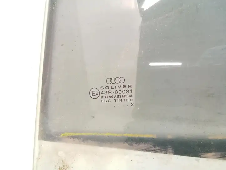 Audi A4 S4 B6 8E 8H (2000 - 2006) Стекло задней двери — фото 2