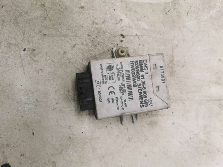 61356905669 BMW 3 E46 Imobilaizerio valdymo blokas