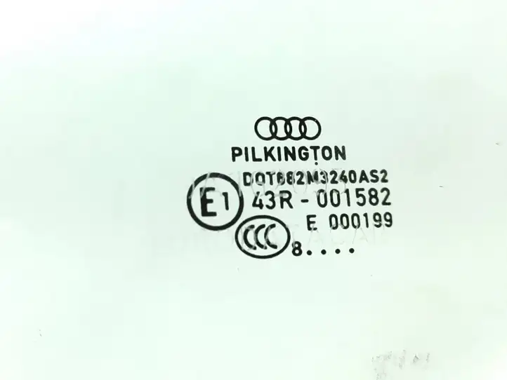 Audi A4 S4 B8 8K (2007 - 2011) 43R001582 Стекло передней двери — фото 2