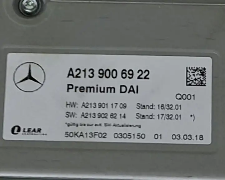 Mercedes-Benz CLS w257 (2018 - ) A2058201202 Комплект аудиосистемы — фото 8