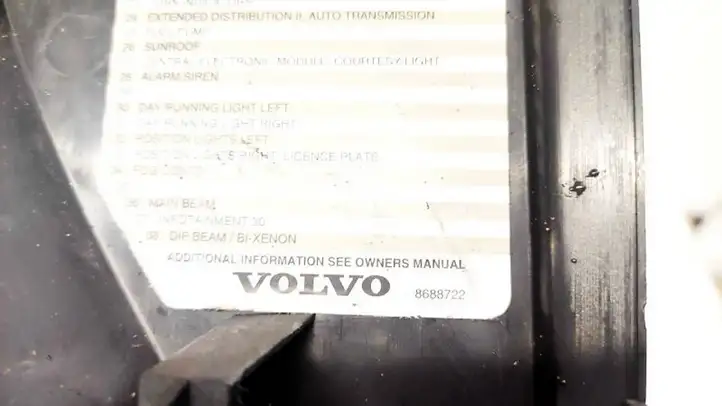 Volvo XC90 (2002 - 2006) 8688722 Прочие детали салона — фото 3