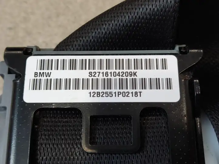 BMW X5 E70 (2006 - 2013) 7161042 Передний ремень безопасности — фото 9