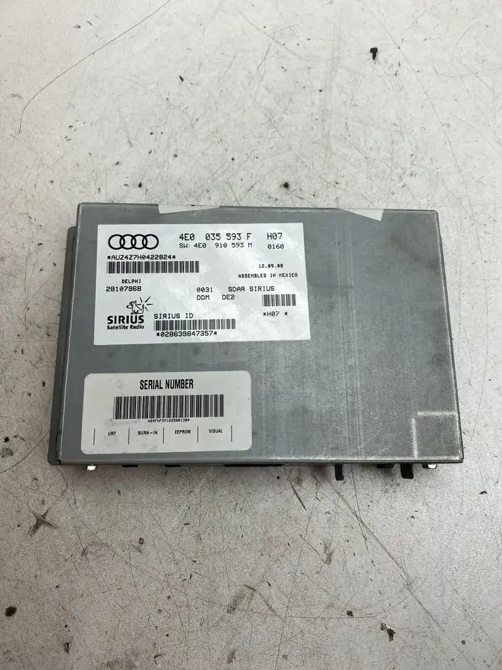 Audi A5 8T 8F (2007 - 2011) 4E0035593F Контроллер мультимедийной системы — фото 1
