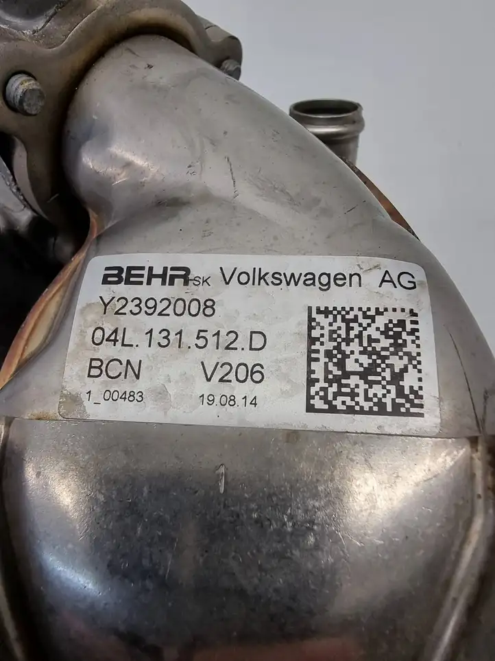 Seat Leon (5F) (2012 - 2019) 04L131512D Охладитель клапана EGR — фото 6