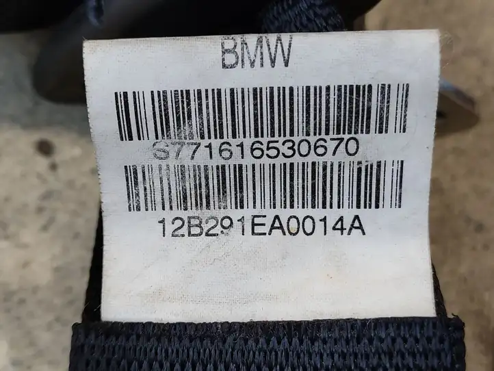 BMW X5 E70 (2006 - 2013) 7161653 Ремень безопасности 3-го ряда — фото 7