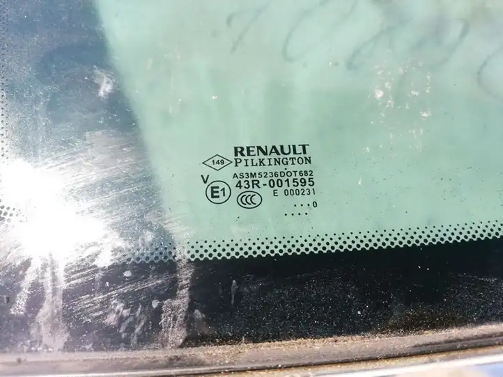 Renault Laguna III (2007 - 2015) Заднее боковое стекло — фото 2