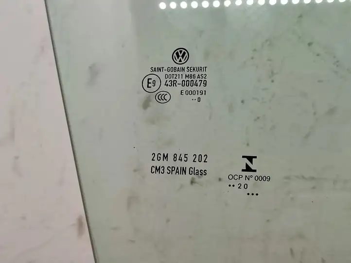 Volkswagen T-Cross (2017 - ) 43R000479 Стекло передней двери — фото 2