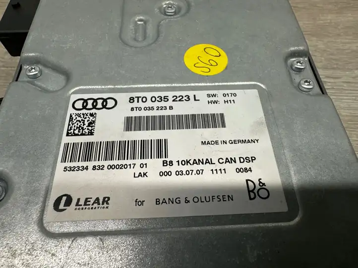 Audi A5 8T 8F (2007 - 2011) 8T0035223B Усилитель звука — фото 4