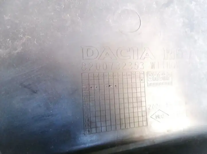 Dacia Sandero (2008 - 2012) 8200732353 Прочие детали салона — фото 3