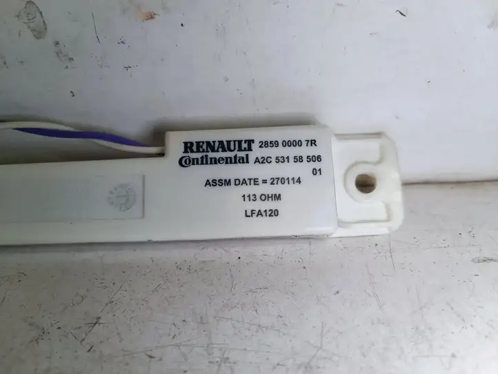 Renault Laguna III (2007 - 2015) 285900007R Антенна системы Keyless — фото 3