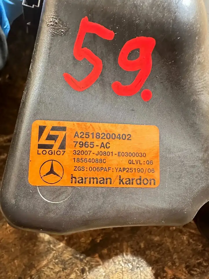 Mercedes-Benz R W251 (2005 - 2013) A2518200402 Твитер задних дверей — фото 7