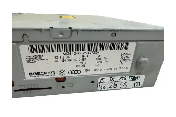 Audi A6 Allroad C6 (2006 - 2008) 4E0919887D Навигационный привод CD/DVD — фото 7