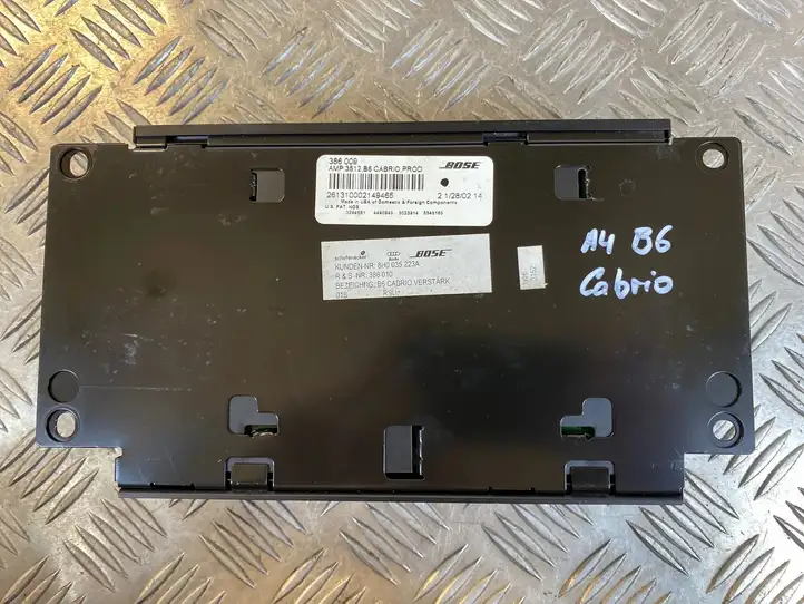 Audi A4 S4 B6 8E 8H (2000 - 2006) 8H0035223A Усилитель звука — фото 4