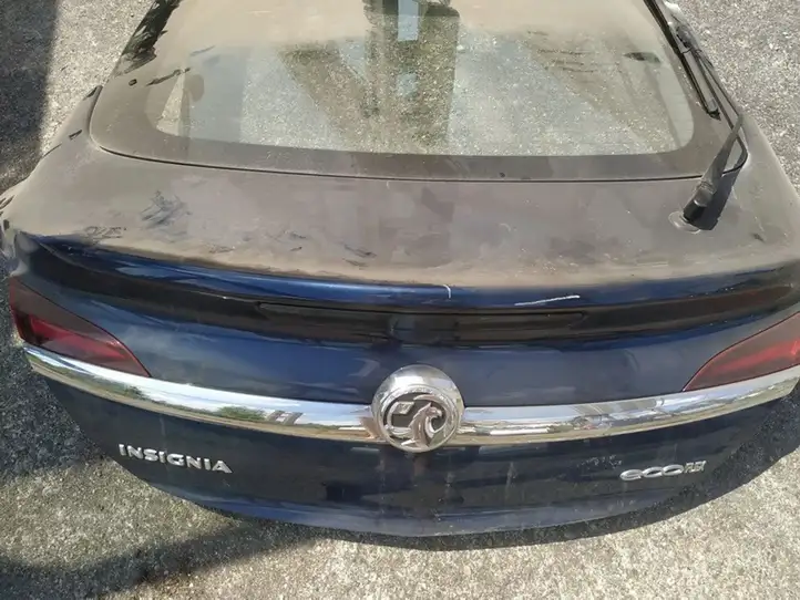 Opel Insignia A (2008 - 2017) melynos Крышка багажника — фото 2