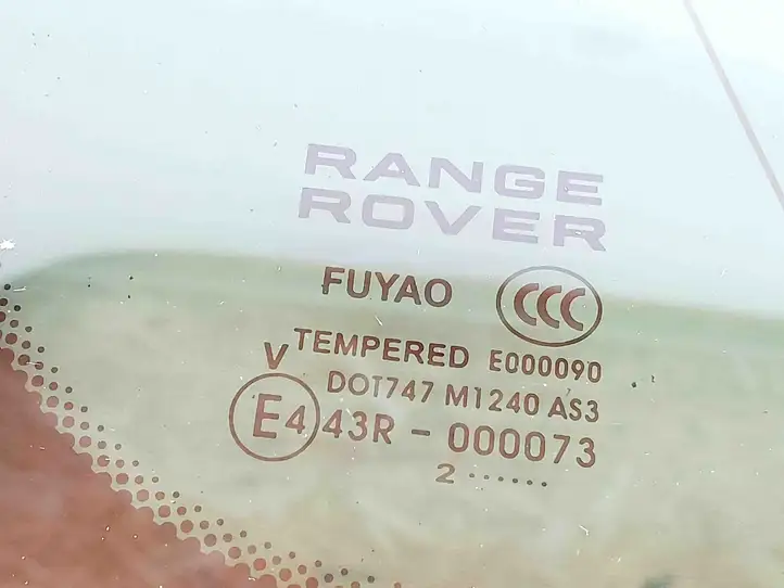 Land Rover Evoque I (2011 - 2015) BJ3229601 Заднее боковое стекло — фото 2