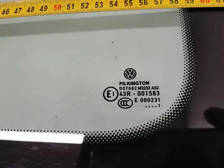 Volkswagen Caddy (2010 - 2015) 43R001583 Заднее боковое стекло — фото 4