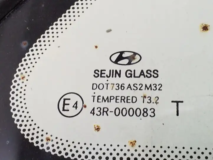 Hyundai i30 (2012 - 2015) 43R000083 Заднее боковое стекло — фото 3