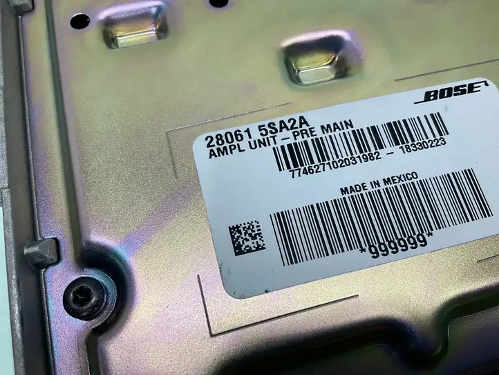 Nissan Leaf II (ZE1) (2017 - ) 280615SA2A Усилитель звука — фото 3