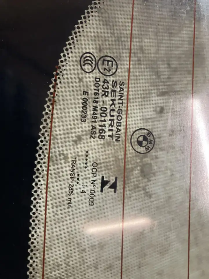 BMW 3 F30 F35 F31 (2012 - 2018) 7300721 Заднее стекло — фото 2