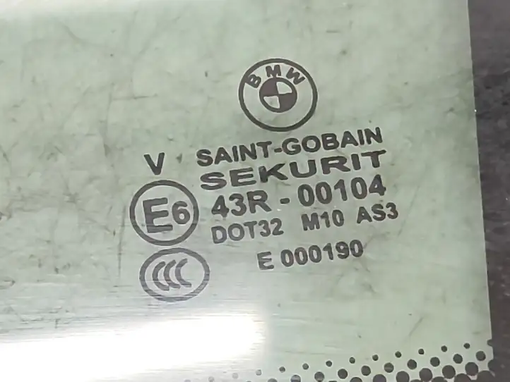 BMW X3 E83 (2003 - 2010) 43R00104 Заднее боковое стекло — фото 4