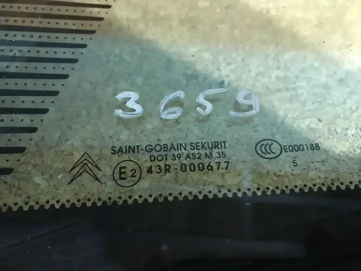 Citroen C6 (2005 - 2012) AS2 Заднее боковое стекло — фото 9
