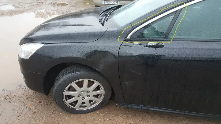 Peugeot 508 (2010 - 2014) Форточка двери — фото 2
