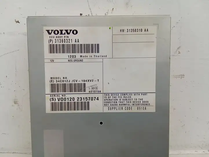Volvo V60 (2010 - 2013) P31360321 Усилитель звука — фото 2