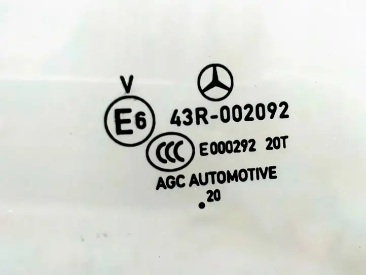 Mercedes-Benz EQC (2018 - ) 43R002092 Стекло задней двери — фото 5