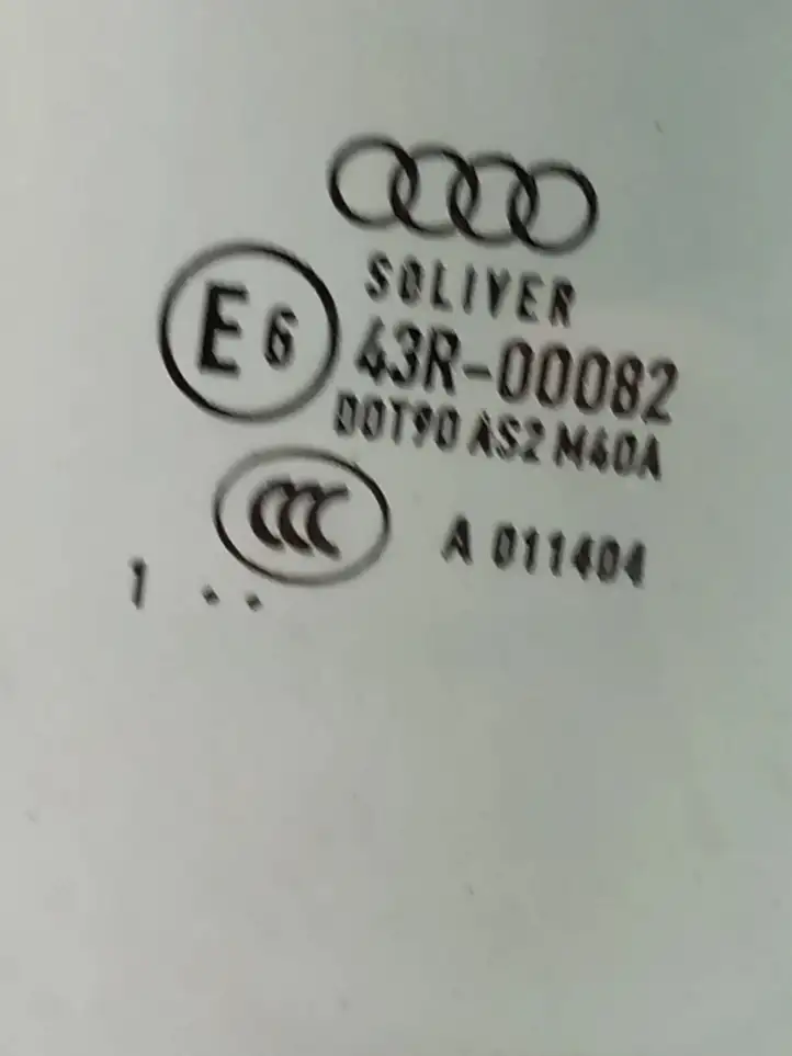 Audi A5 8T 8F (2011 - 2016) A011404 Заднее боковое стекло — фото 2
