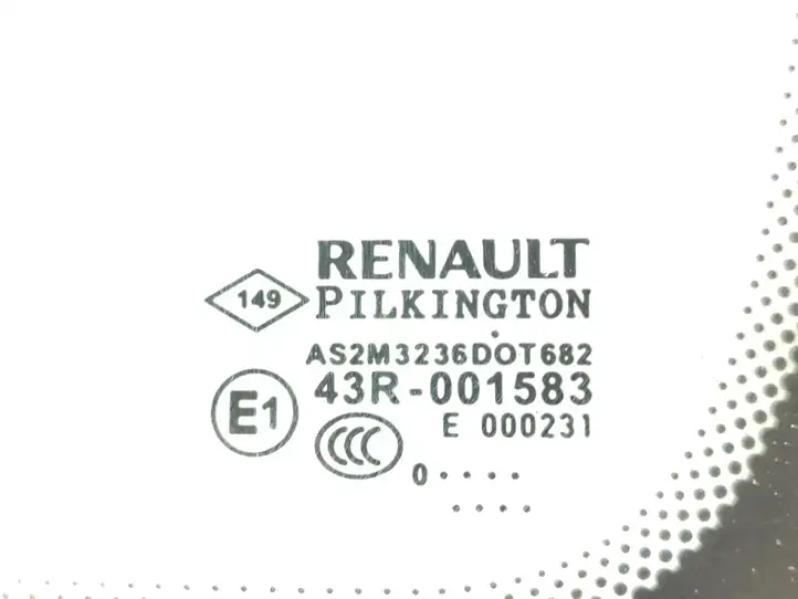 Renault Laguna III (2007 - 2015) AS2M3236DOT682 Заднее боковое стекло — фото 3