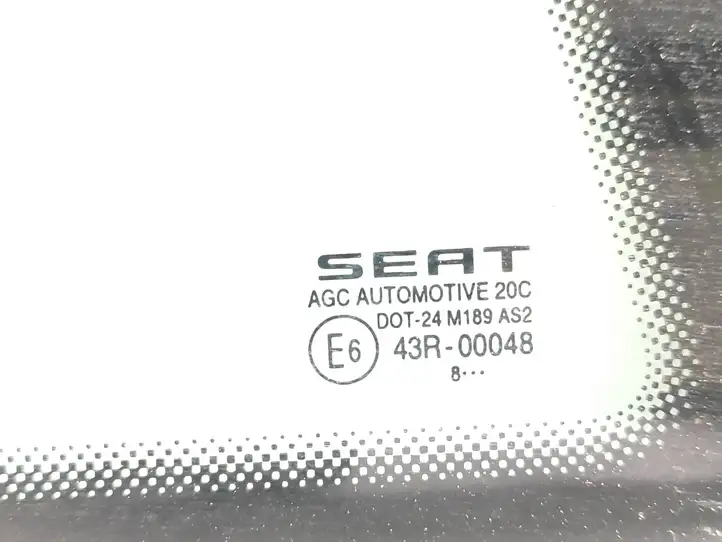 Seat Ibiza IV (6J,6P) (2008 - 2017) 43R00048 Заднее боковое стекло — фото 3
